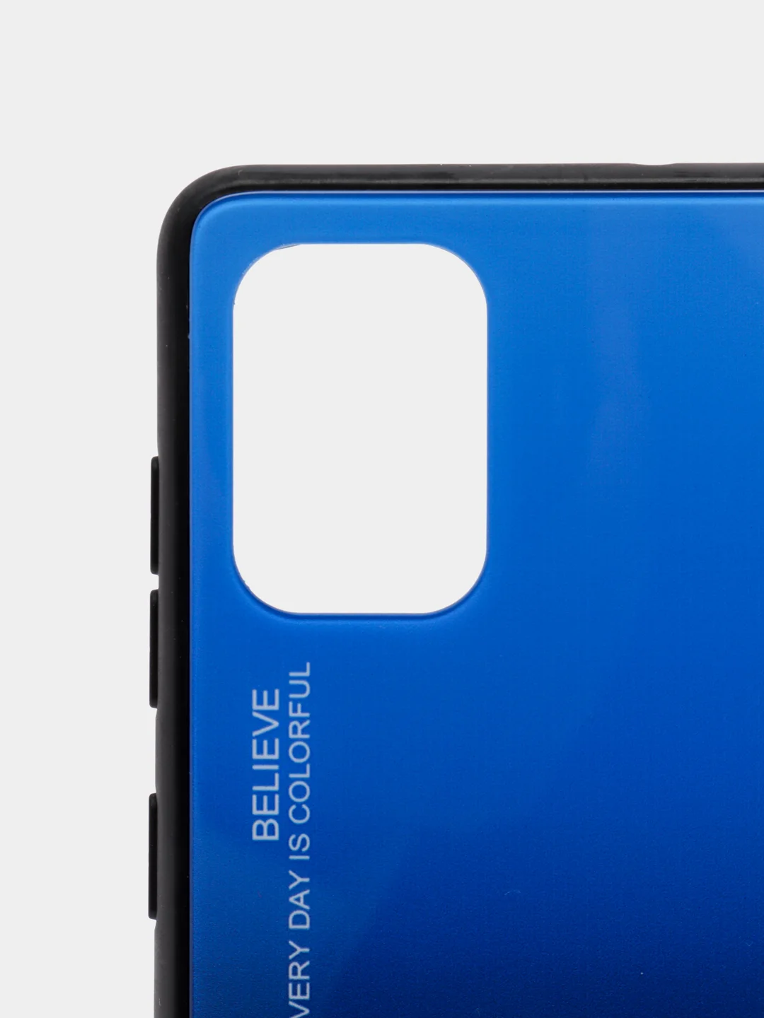 Синий чехол градиентный на Samsung Galaxy A51/A71/A52/A72/A12/A13/A33/A53/A73/A50/S8/A22/S20/FE/S21