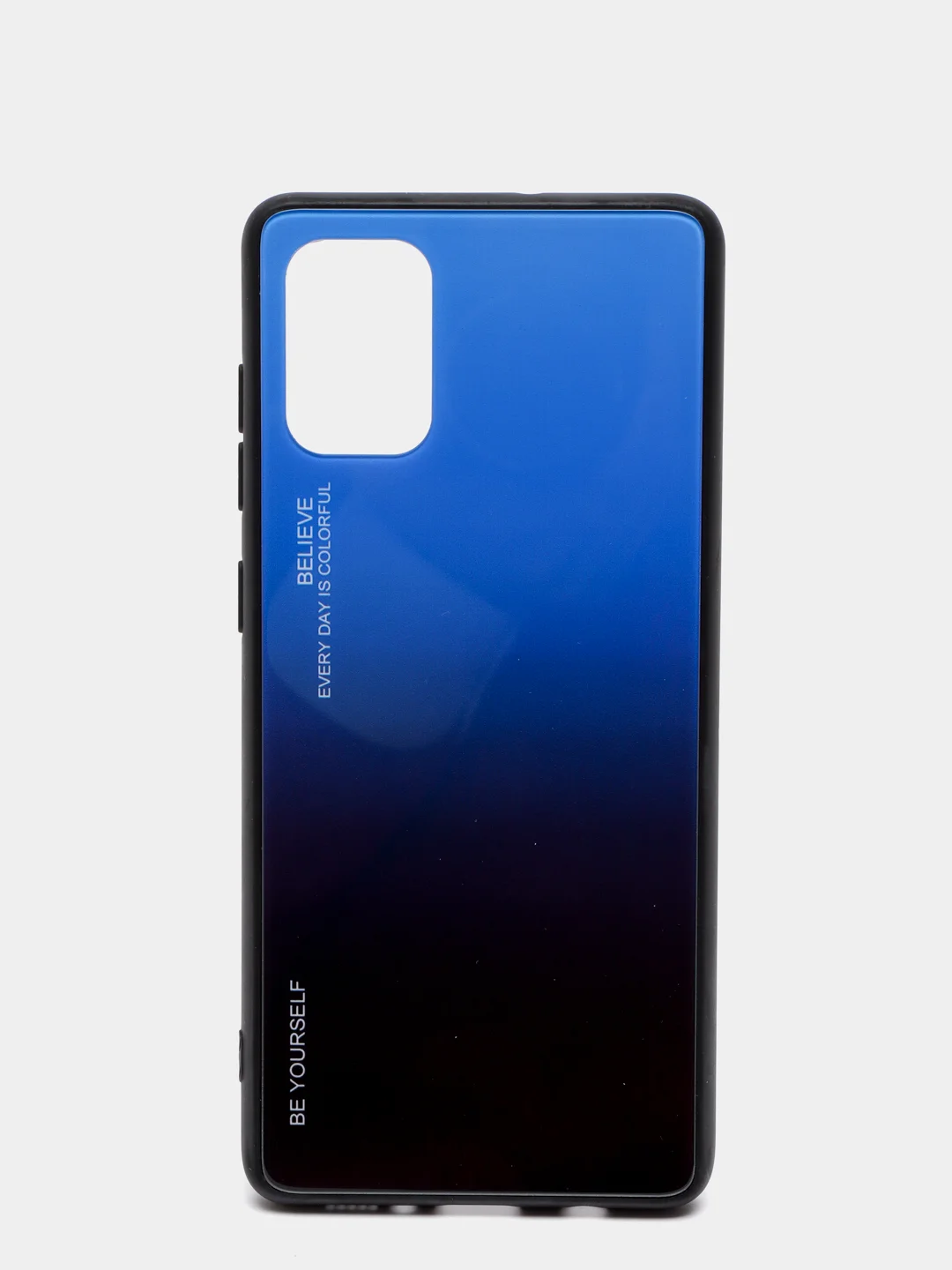 Синий чехол градиентный на Samsung Galaxy A51/A71/A52/A72/A12/A13/A33/A53/A73/A50/S8/A22/S20/FE/S21