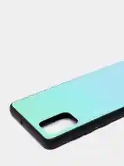 Зеленый чехол градиентный на Samsung Galaxy A51/A71/A52/A72/A12/A13/A33/A53/A73/A50/S8/A22/S20/FE/S21