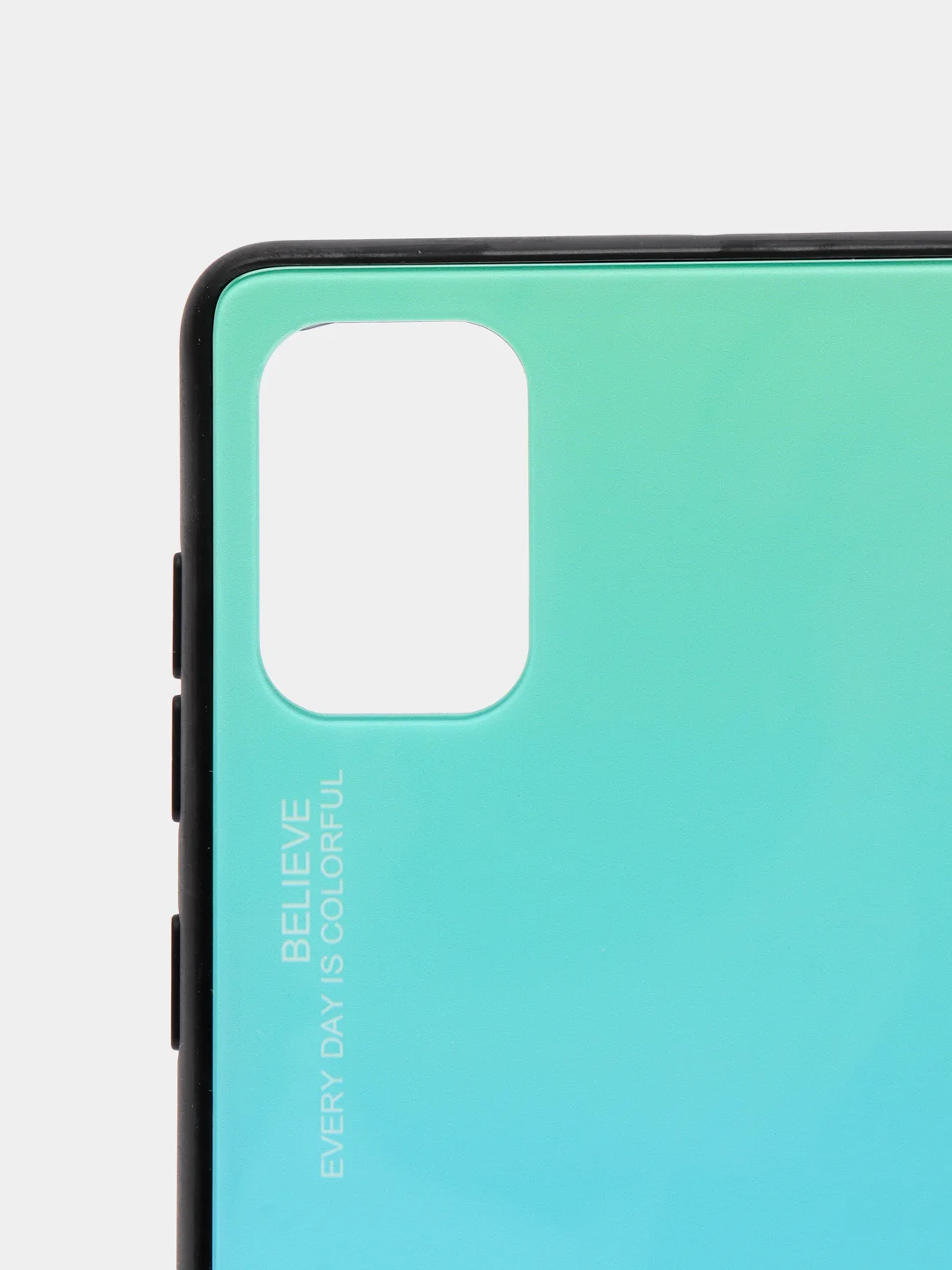 Зеленый чехол градиентный на Samsung Galaxy A51/A71/A52/A72/A12/A13/A33/A53/A73/A50/S8/A22/S20/FE/S21