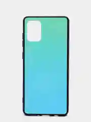 Зеленый чехол градиентный на Samsung Galaxy A51/A71/A52/A72/A12/A13/A33/A53/A73/A50/S8/A22/S20/FE/S21