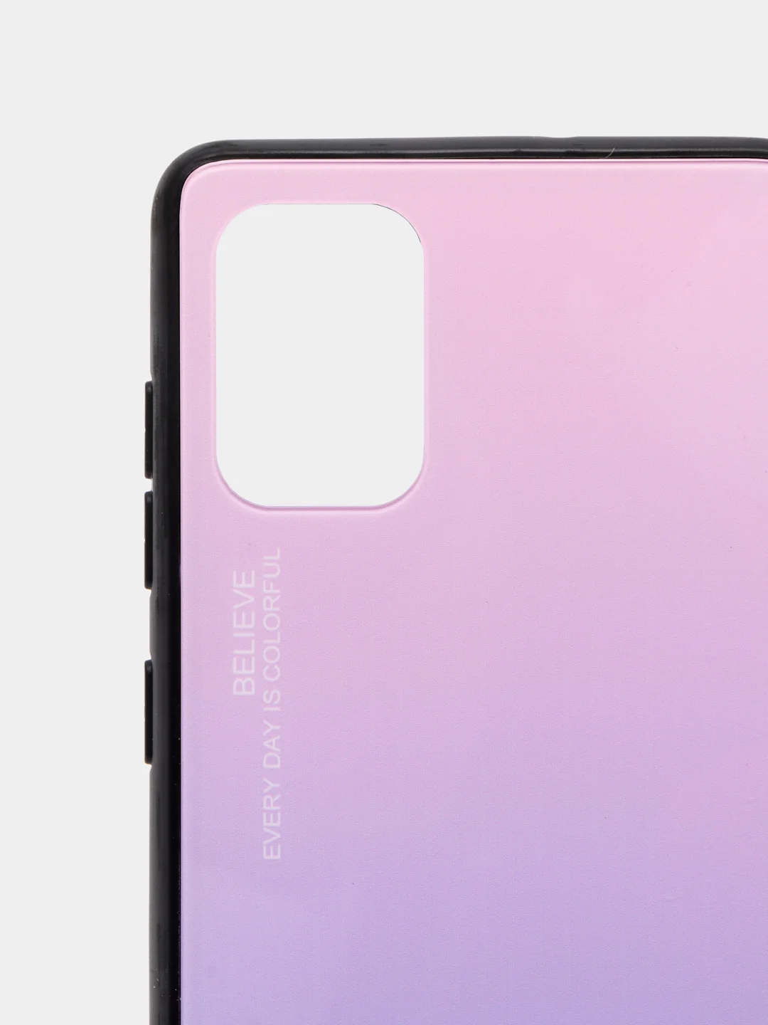 Пурпурный чехол градиентный на Samsung Galaxy A51/A71/A52/A72/A12/A13/A33/A53/A73/A50/S8/A22/S20/FE/S21