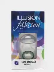 Морской цветные контактные линзы ILLUSION fashion Luxe, 2 шт, 8,6, 1 месяц
