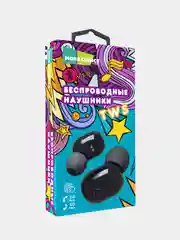 Черный bluetooth-наушники беспроводные More Choice BW15, вакуумные