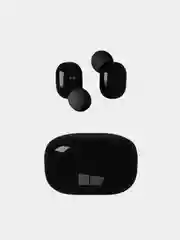 Черный bluetooth-наушники беспроводные More Choice BW15, вакуумные