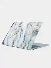 Серый меланж чехол-кейс для Apple Macbook