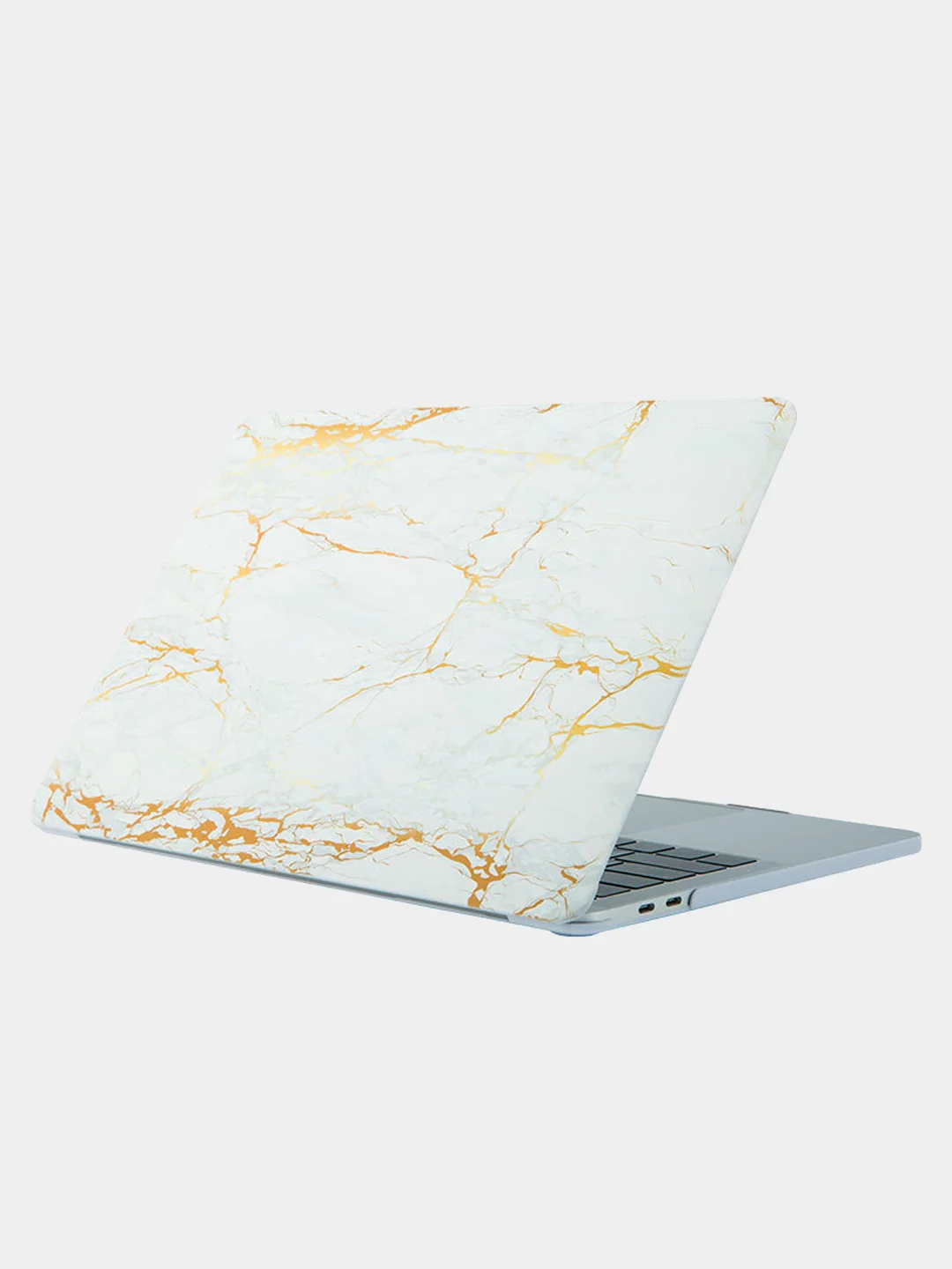 Белый чехол-кейс для Apple Macbook