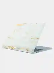 Белый чехол-кейс для Apple Macbook