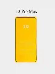 Черный защитное стекло для iPhone 13 Pro Max Black, черное