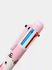 Розовый шариковая ручка  фламинго, 1 шт., 6 цветов
