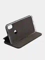 Черный чехол-книжка для Xiaomi Redmi Note 5, Note 5 Pro (Сяоми Редми Нот 5, Нот 5 Про)