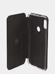 Черный чехол-книжка для Xiaomi Redmi Note 5, Note 5 Pro (Сяоми Редми Нот 5, Нот 5 Про)