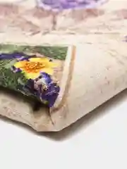 Лавандовый банное полотенце, вафельное, хлопок, 75 х 150 см, на день рождения