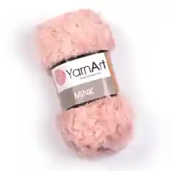 Коралловый меланж пряжа YarnArt Mink,100% полиамид, 50 г, 175 м