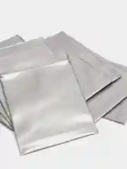 Серебряный пакеты зип-лок (Zip-lock), 6*7 см, плотность 100 мкм цветные