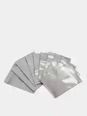 Серебряный пакеты зип-лок (Zip-lock), 6*7 см, плотность 100 мкм цветные