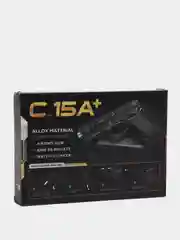 Пистолет металлический с глушителем C-15A детский
