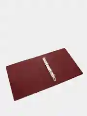 Бордовый альбом для монет и банкнот "Коллекция" без листов