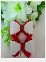 Красный бантики из репсовой ленты для волос, 2 штуки