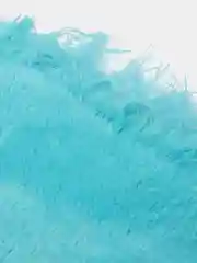 Ледяной пушистый плед / Яркий плед / Меховой плед / Эконом упаковка