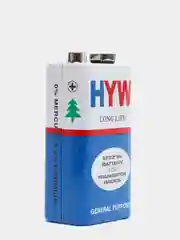Батарейка Крона HYW LONG LIFE, 6F22, 9В