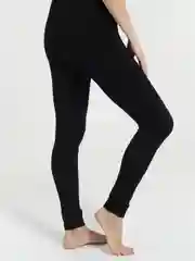 Черный бесшовные лосины