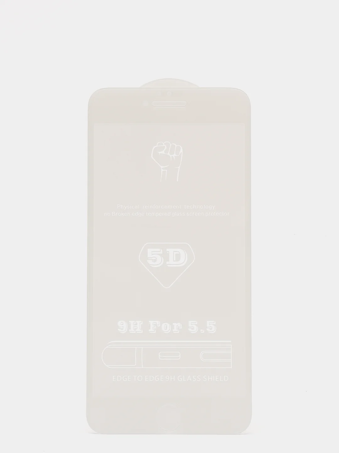 Белый защитное стекло для IPhone