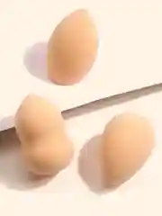Бежевый спонж для макияжа, губка для макияжа