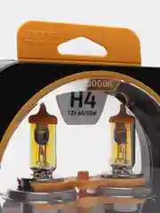 Лампа MTF Light AURUM H4, 3000 k, 60/55w, 12 v