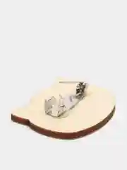 Значок деревянный "Котик"