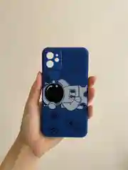 Белый чехол силиконовый на iPhone 11 12 Айфон 11 12