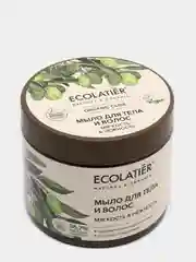 Мыло для тела и волос Мягкость и Нежность ECOLATIER ORGANIC OLIVE, 350 мл