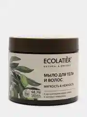 Мыло для тела и волос Мягкость и Нежность ECOLATIER ORGANIC OLIVE, 350 мл