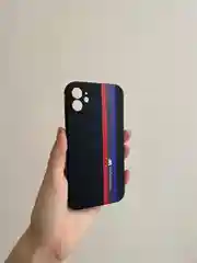 Черный чехол силиконовый на iPhone 11 12 Айфон 11 12