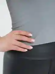 Серый топ женский