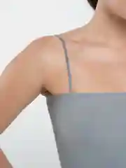 Серый топ женский