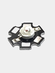 Светодиод мощный 3WR 2.6v Красный 60-65LM