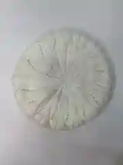 Молочный берет женский ажурный  Ангел