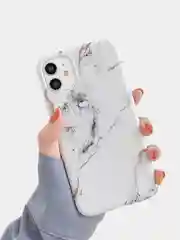 Белый мраморный чехол на iPhone 7/8,XR,11,12