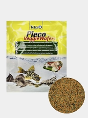 Корм Tetra Pleco Veggie Wafers 15гр.(пластинки) для всех видов травоядных донных рыб