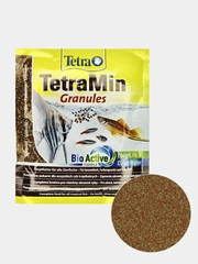 Корм Tetra TetraMin Granules 15гр.(гранулы) для всех видов аквариумных рыб