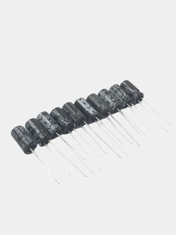10 штук 100мкФ 25в Конденсатор электролитический 100UF 25V 105C 6.3х12 JWCO