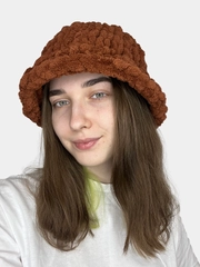 Панама из пряжи Alize Puffe