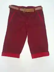 Шорты удлиненные с ремнем