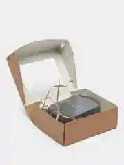 Сувенирное мыло "Жетон 100% мужик", ручная работа