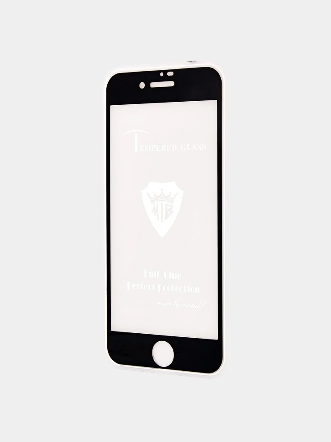 Защитное стекло 2,5D Full glue Brera для iPhone 7/8/SE 2020, с черной рамкой