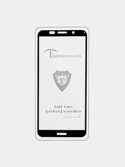 Защитное стекло 2,5D Full glue Brera для Huawei Honor 7A/9S/Y5p, с черной рамкой