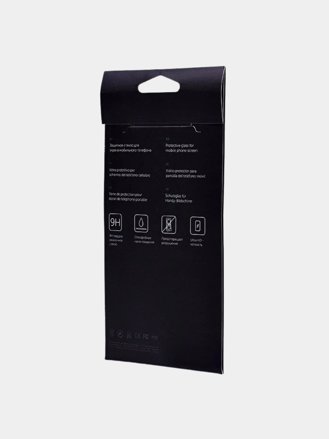 Защитное стекло 2,5D Full glue Brera для Huawei Honor 8A/Y6 2019/Y6s, с черной рамкой