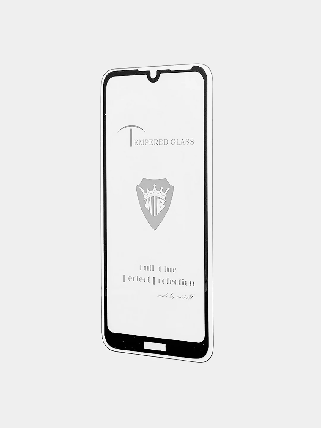 Защитное стекло 2,5D Full glue Brera для Huawei Honor 8A/Y6 2019/Y6s, с черной рамкой