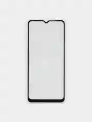 Защитное стекло 2,5D Full glue Brera для Realme C21, с черной рамкой